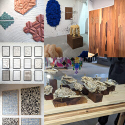 Collage van werk dat getoond werd bij Object Rotterdam 2024