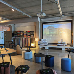 workshopruimte bij Design Post Amsterdam